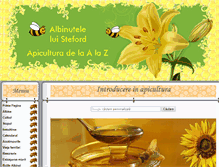 Tablet Screenshot of apicultura.freesoul.ro